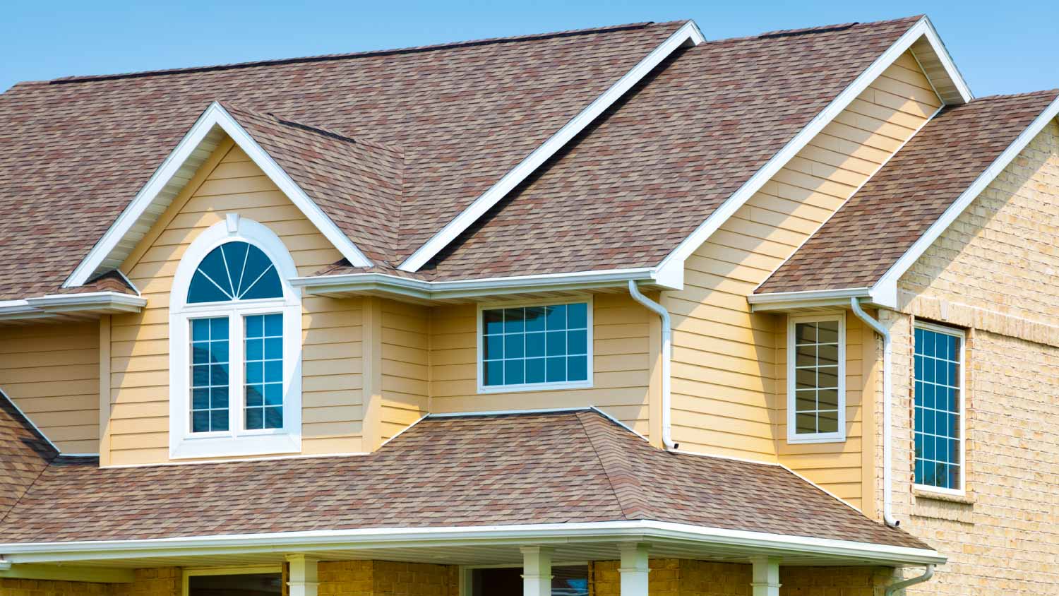 House with vinyl siding