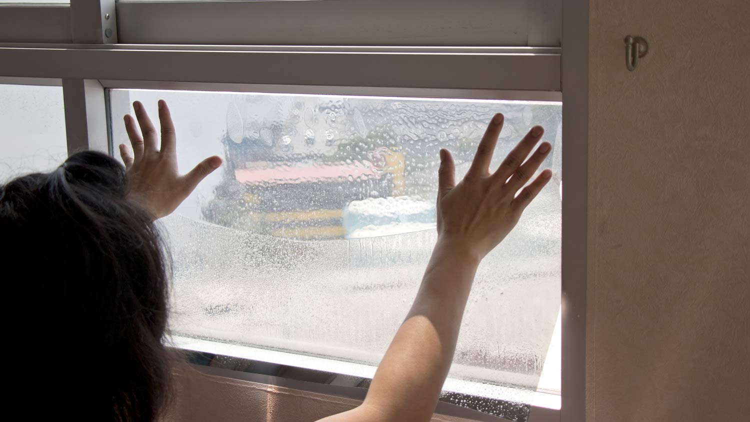 bubbling window film