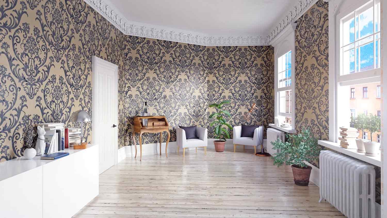  living room wallpaper design 